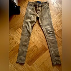 SCOTCH & SODA HEY DAY Skim Brown Skinny Jeans W29 L34